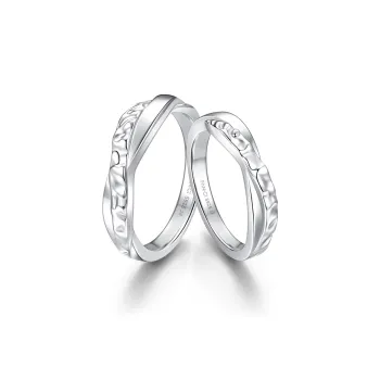 FANCI S925 Silver Rings Unisex Box