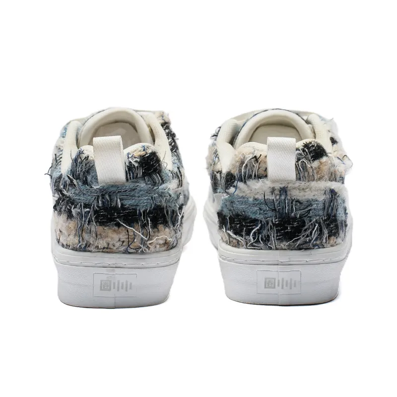 Circle Small Coverage Cushioning Wear-Resistant Lightweight Low-Top Skateboard Shoes Unisex Box Included-11