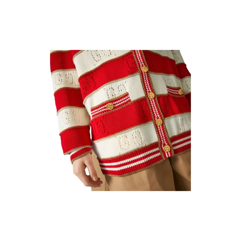 GUCCI SS23 Knitwear Women's Red-4