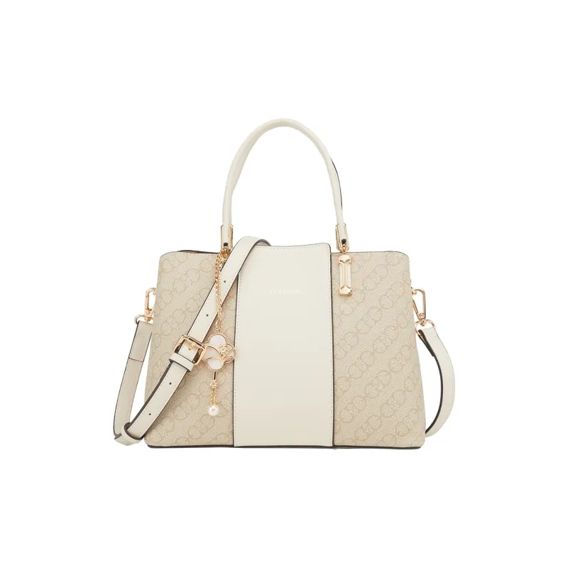 YEARCON Artificial Leather Tote Bag Shopping Bag Shoulder Bag Handbag Regular Women's Multicolor-10