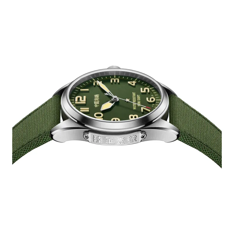 Sea Gull Ocean Automatic Mechanical Movement Nylon Strap Watch Men's Watches Green Dial-13