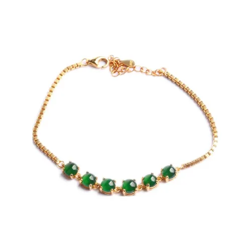 Ou Said Jewelry Ice Glutinous Jadeite Bracelets Women's
