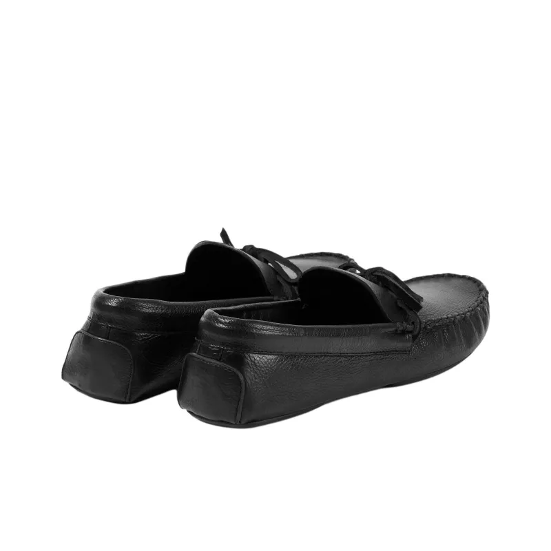 THE ROW Lucca Loafers Women's Black-4