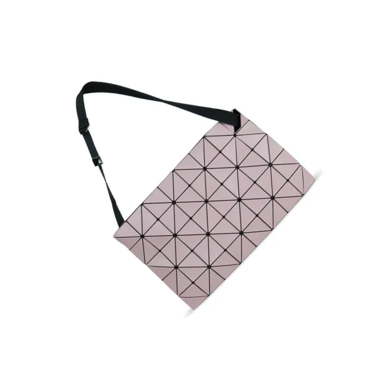 ISSEY MIYAKE PVC Tote Bag Shopping Bag Handbag Shoulder Bag Women's Light Pink-2