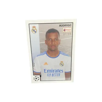 Topps TOPPS Euro Match Merlin 97 Brazil Real Madrid Rodrigo 99% Player Card Card Condition Guaranteed Sports Cards 1 Pc