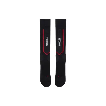 Moncler Knee High Socks Unisex 1 Pack Dark Gray