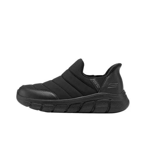 Skechers Slip Ins Anti Slip Wear Resistant Low Top Casual Shoes Men's Black