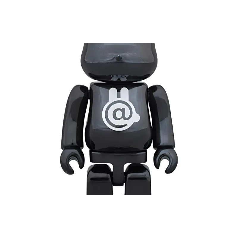 BE@RBRICK Rabbrick Chrome Black-1