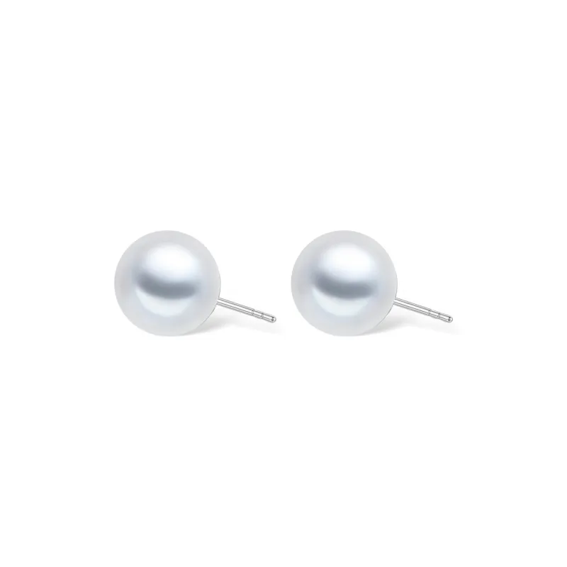 AKOYA Pearl Stud Earrings Unisex-0