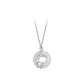 Peony Peaceful Buckle[Silver]
