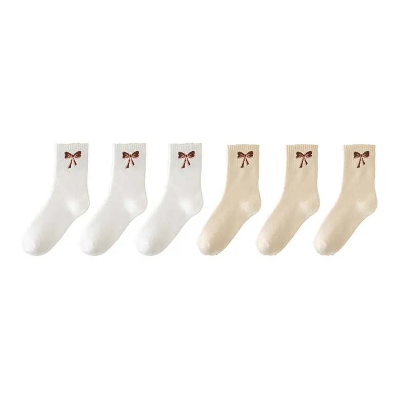 YUZHAOLIN Mid Calf Socks Women's Combo Set-27