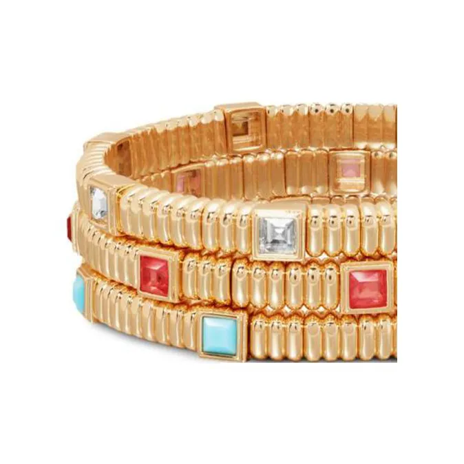 Roxanne Assoulin Giulia Bracelets Set Of Three-2