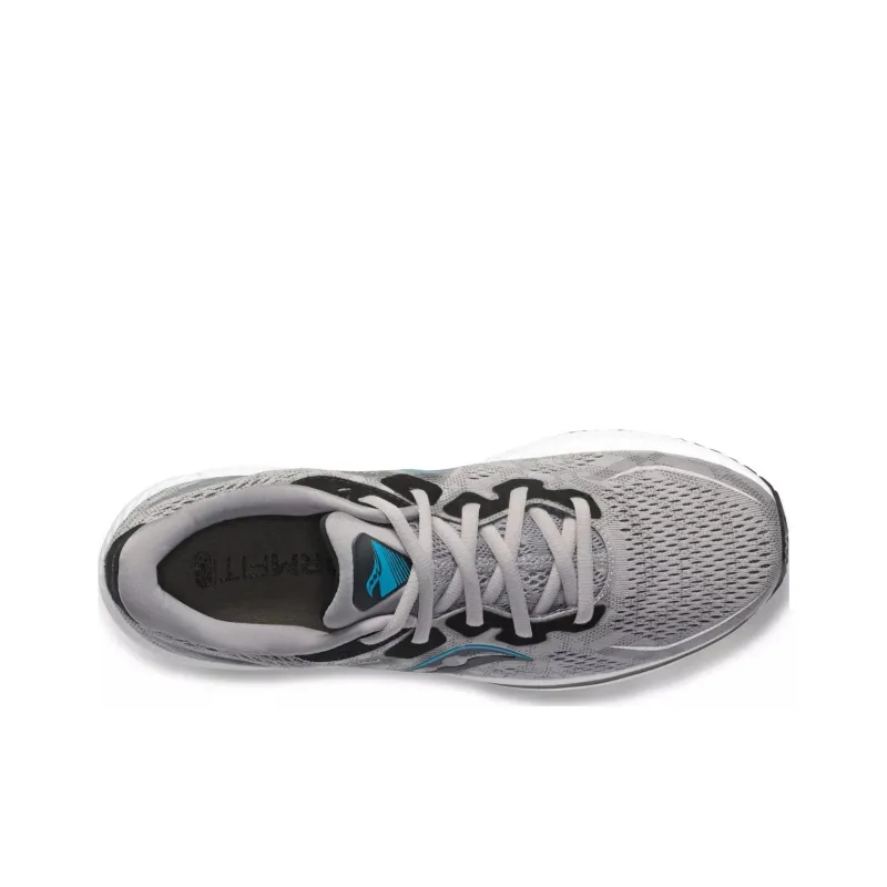 Saucony Anti Slip Wear Resistant Low Top Running Shoes Men's Gray-2