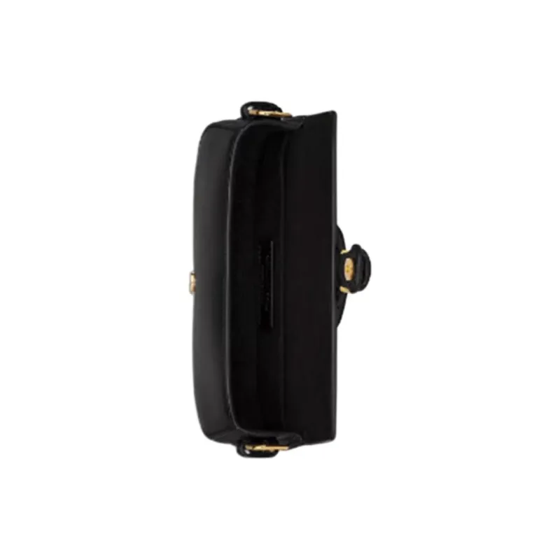 DIOR Bobby Smooth Cow Leather Crossbody Bag, Shoulder Bag Mini Women's Black-3