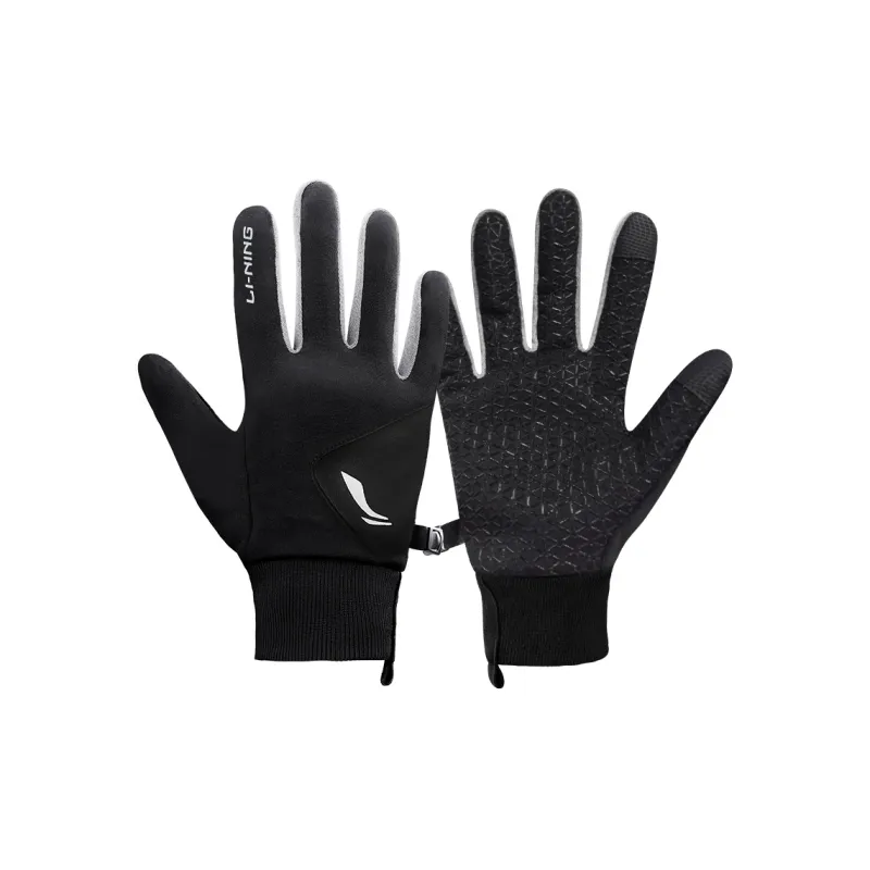 LiNing Fitness Gloves Protective Wear-Resistant Warm Palm Protection Slip-Resistant-7