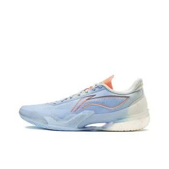 LiNing Knife 5 Slip Resistant Coverage Lightweight Rebound Low Top Performance Basketball Shoes Men's Blue White