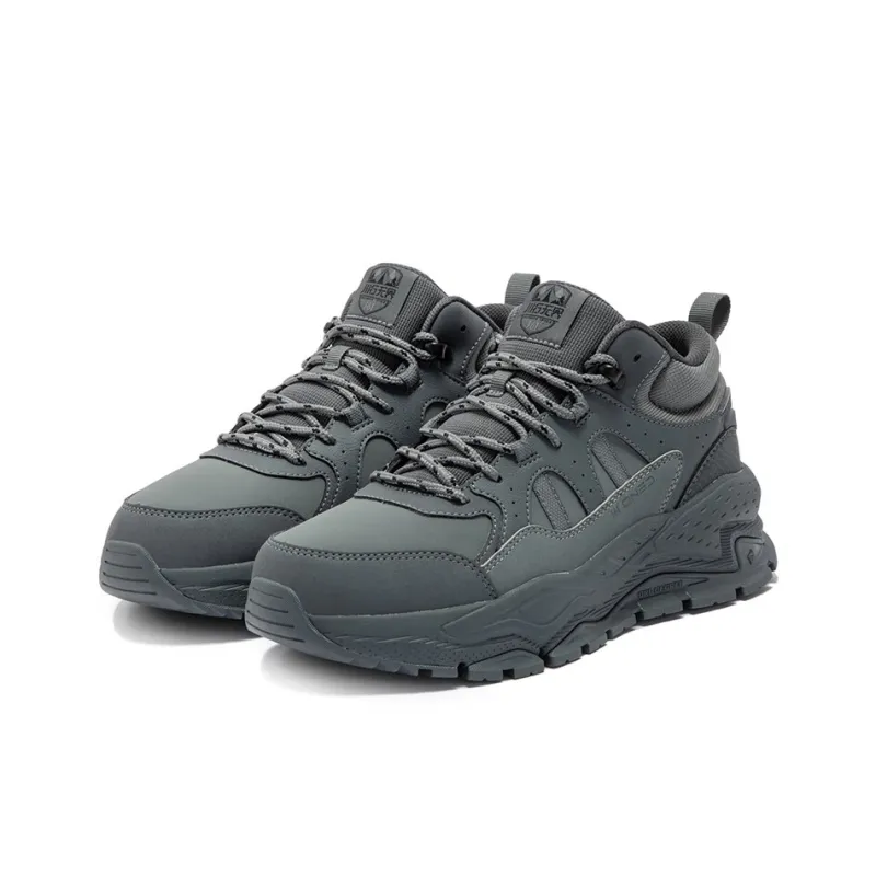 361° Height Increasing Warmth Low Top Chunky Sneakers Men's Gray-2