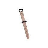 Brown/White Mist Wax Genuine Leather Strap