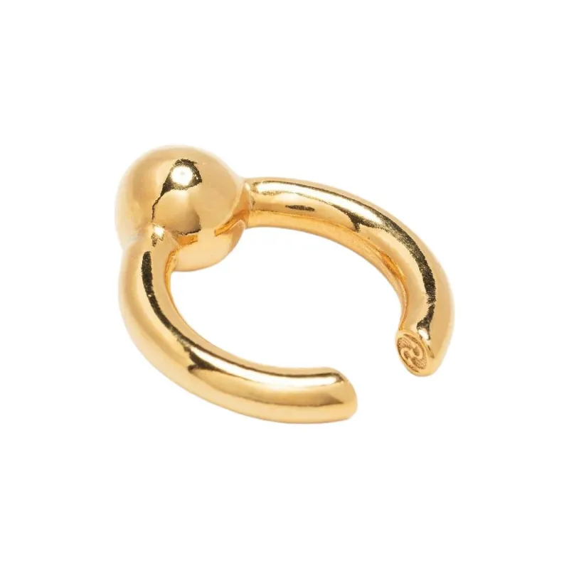 All Blues Gold Ball Earcuff-1