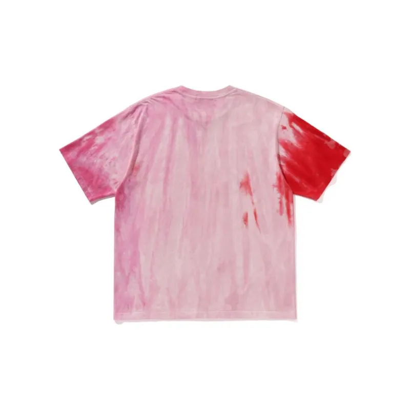 Bape Ice Dye College Relaxed Fit Tee-1