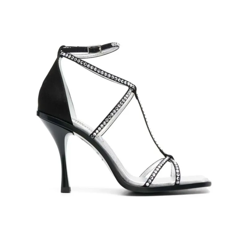DSQUARED 2 Embellished Open Toe Sandals Women's-1