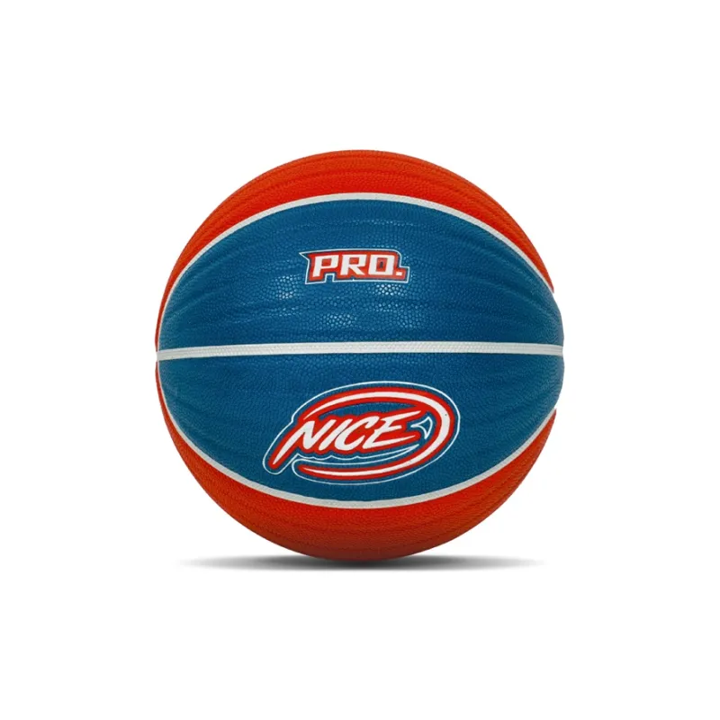 NICEID PU Basketball Red Blue Size 7 Street Training Competition Unisex-2