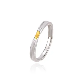 Chongqing Gold Store S925 Silver Rings Unisex