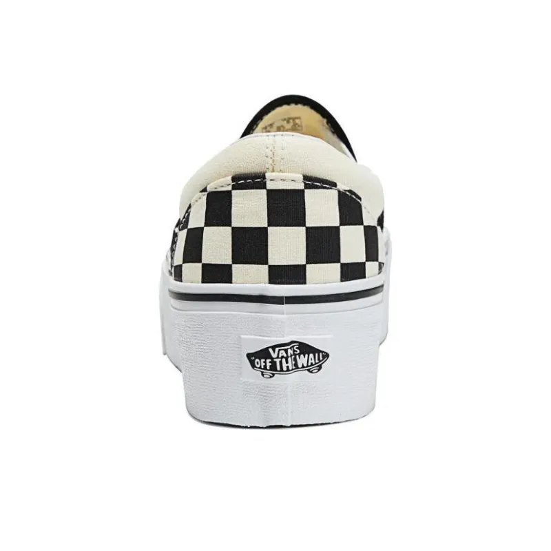 Slip On Classic Vans Stackform 'Checkerboard Black White'-3