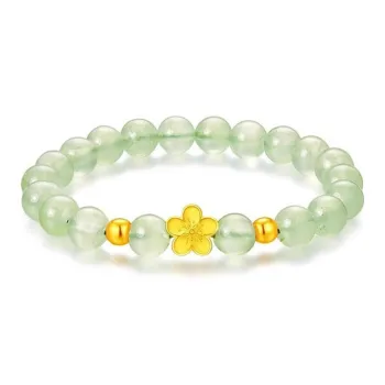 KING TAI SANG Gold Bracelet Unisex