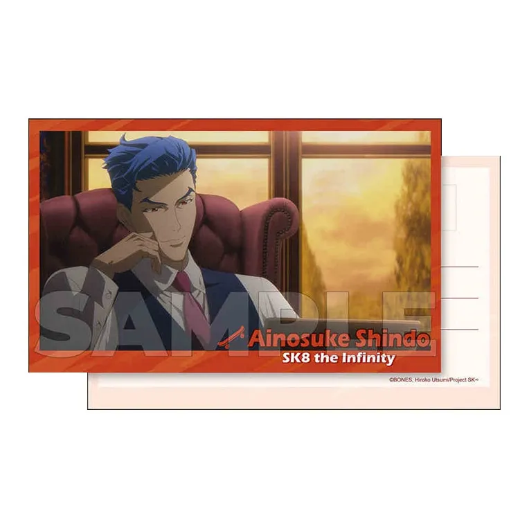 Xhdm SK8 The Infinity Screenshot Collection Xihu Wuli Chihori Rangan Shiyu Real Style Anime / Games Postcards-7