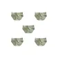 5 Pack (Green+Green+Green+Green+Green)