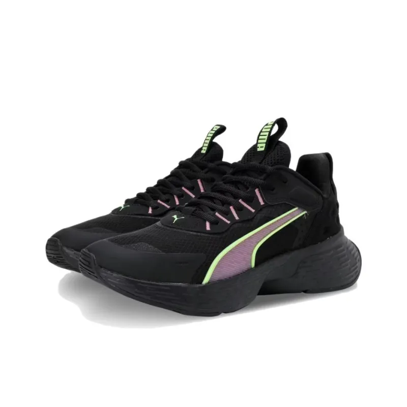 PUMA Softride Sway Anti-Slip Wear-Resistant Low-Top Casual Running Shoes Women's Black-2