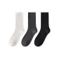 [3 Pack]Boneless Layered White+Dark Gray+Black