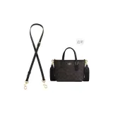 [Leather Strap]Black Crossbody Bag, Adjustable 90-120cm