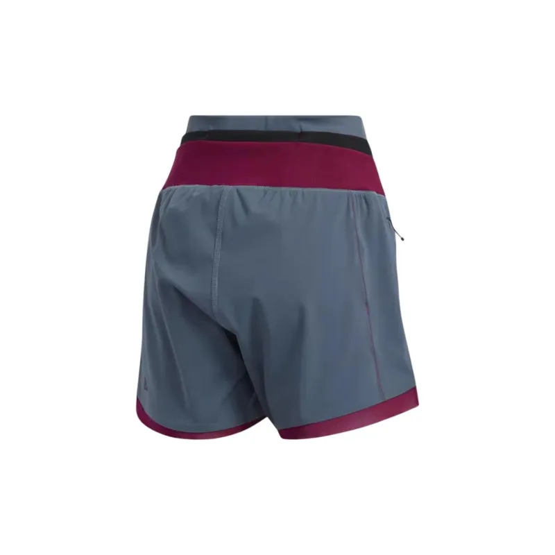 Adidas Casual Shorts Women's Blue Purple-1