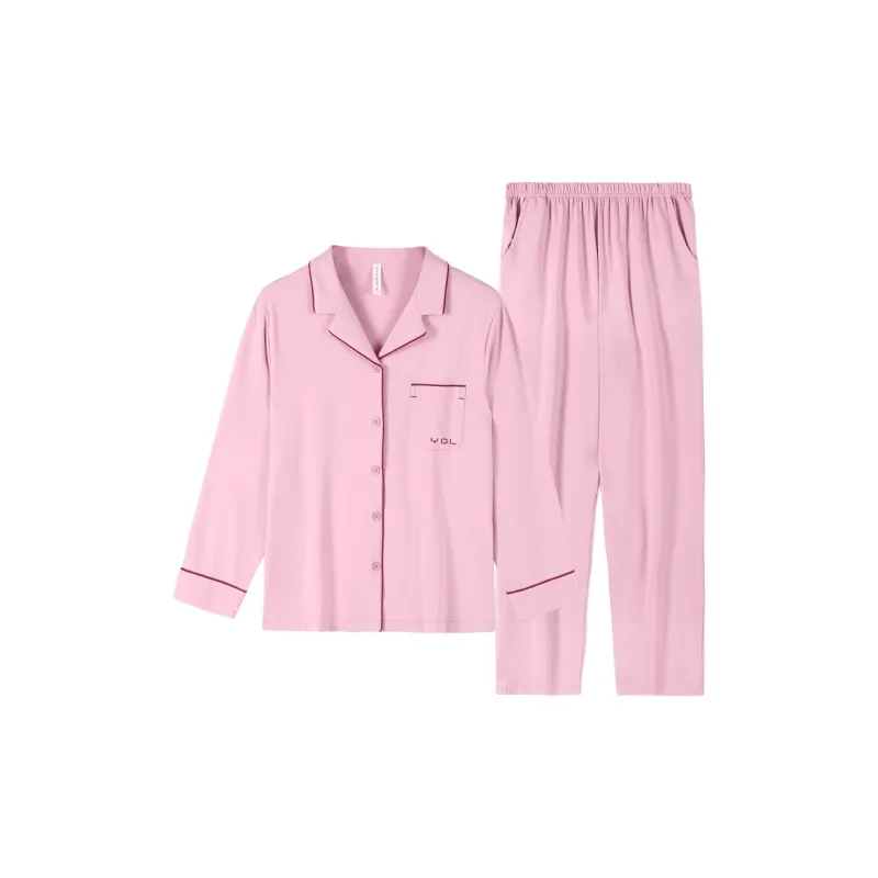 ITALAI Pajama Set Women's Frosted Peach Pink-0