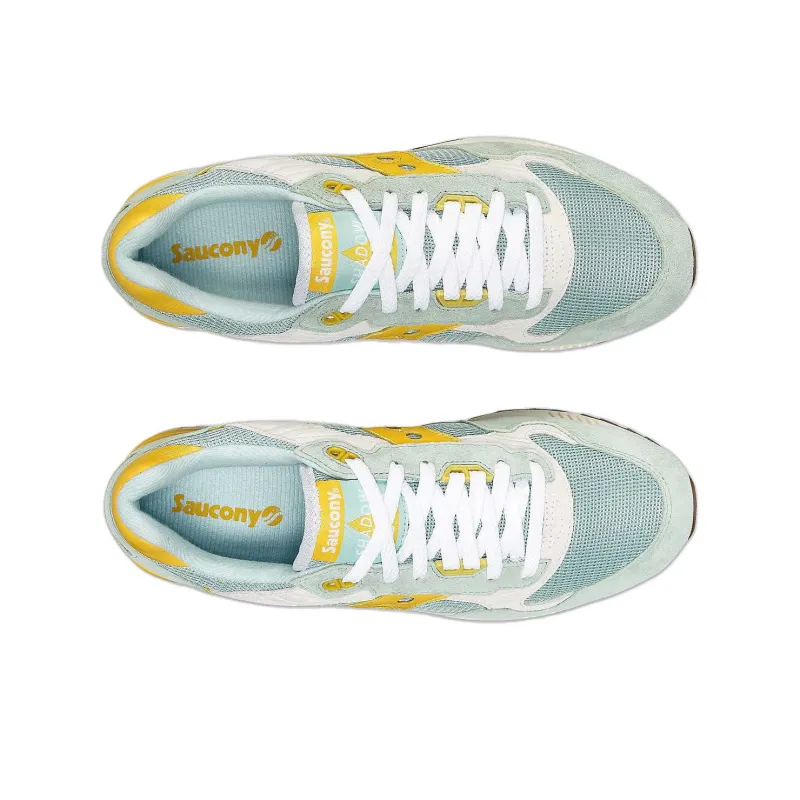 Saucony Shadow 5000 Anti Slip Wear Resistant Low Top Casual Running Shoes Unisex Light Green-3