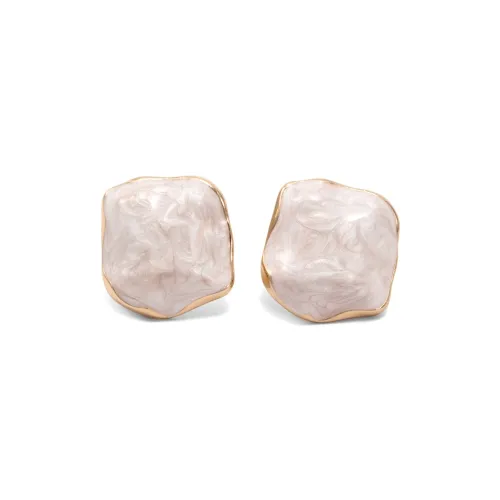OFLY S925 Silver Stud Earrings Women's