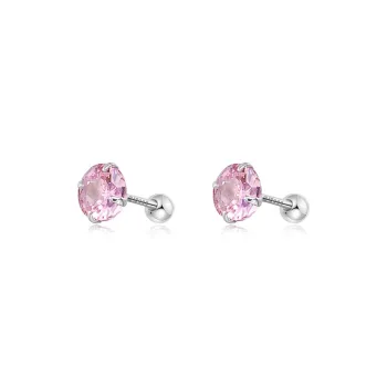 GIFU S999 Fine Silver Stud Earrings Women's