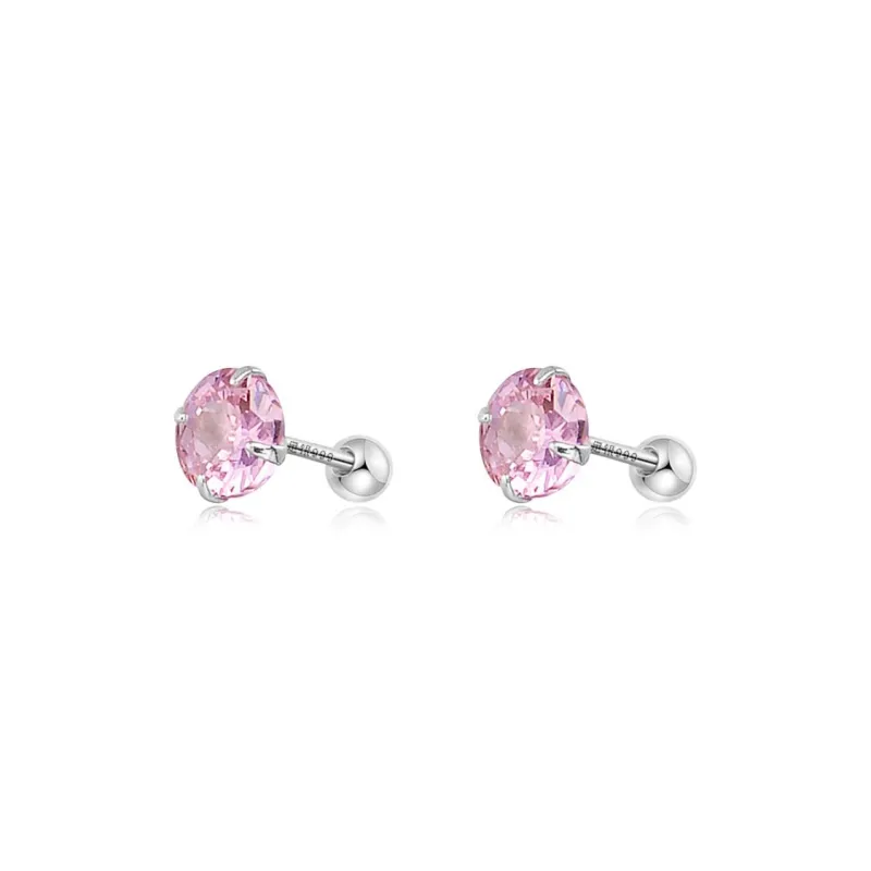GIFU S999 Fine Silver Stud Earrings Women's-0
