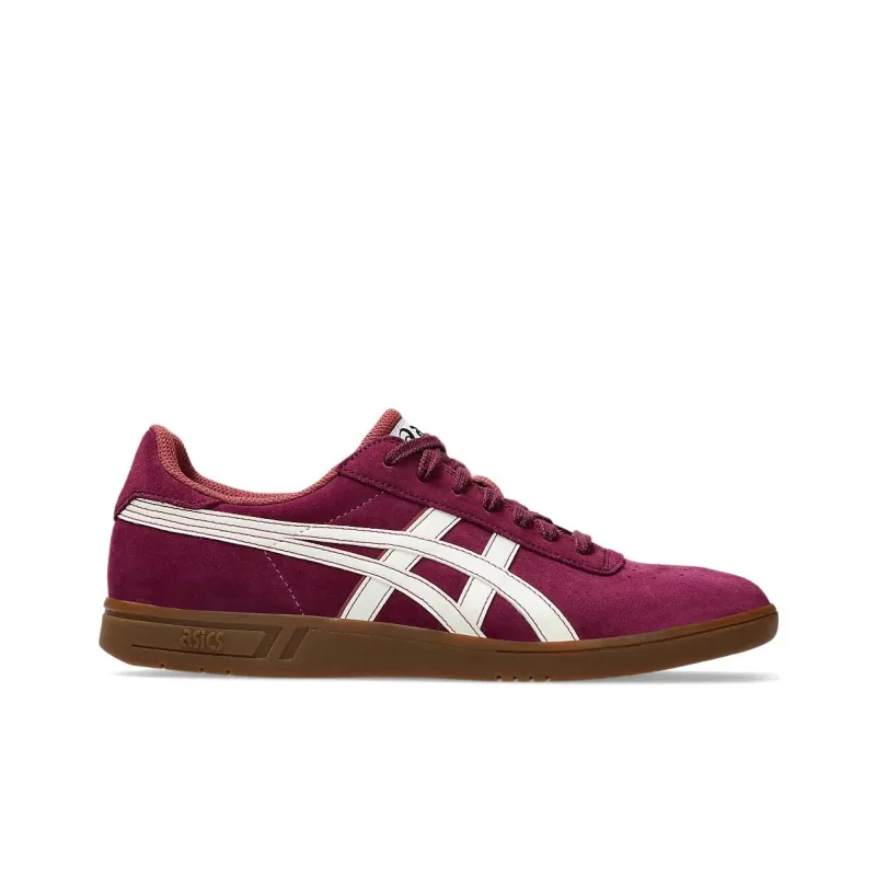 Asics Gel Vickka Pro Anti Slip Wear Resistant Low Top Skateboard Shoes Unisex Burgundy-1