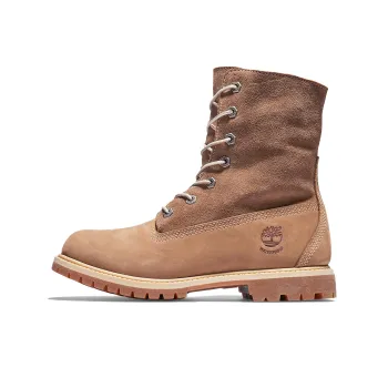 Timberland AUTHENTICS Collection Waterproof, Abrasion Resistant, Slip Resistant Short Outdoor Boots Women's Brown