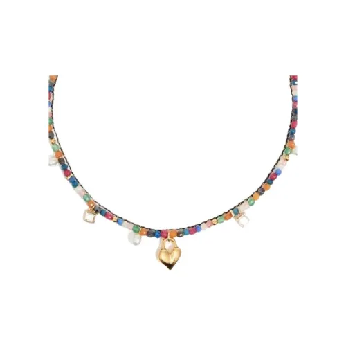 Bimba Y Lola Multicolour-beaded Necklace