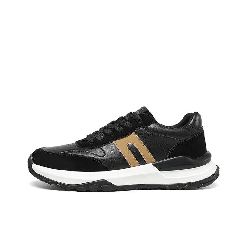SEPTWOLVES Support Wear Resistant Casual Shoes Men's Black HD-0