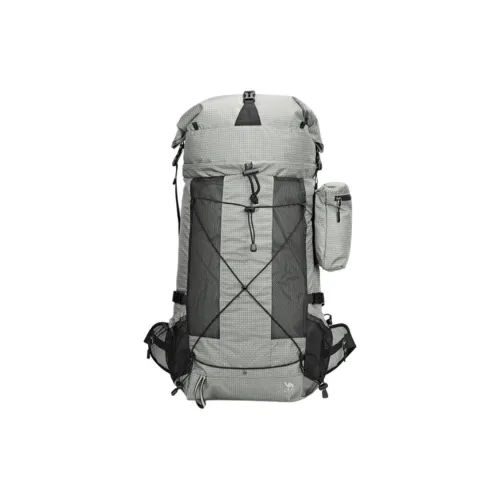 CAMEL Fabric Hiking Bag Backpack Regular Unisex Black