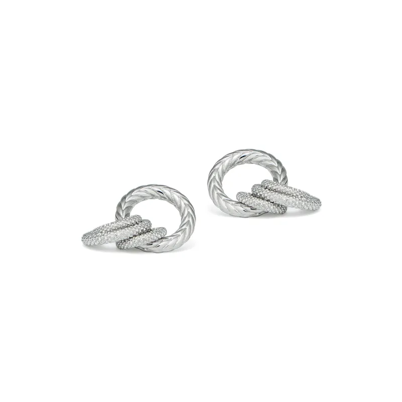 RSNY Gold Plated Copper Stud Earrings Women's-7