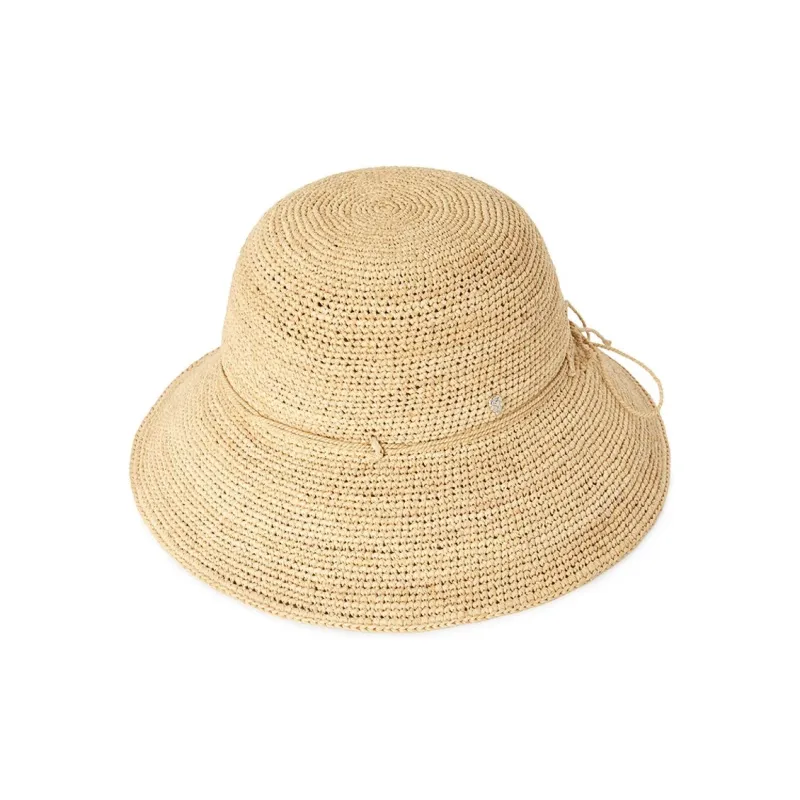 HELEN KAMINSKI Raffia Bucket Hats Women's Khaki-1