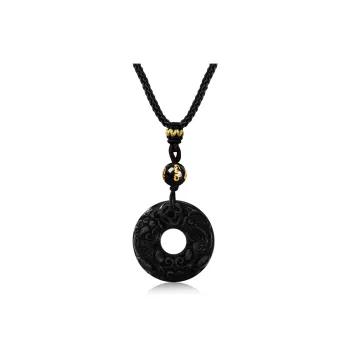 PUTUOSHANWENCHUANG Chalcedony Necklaces Unisex