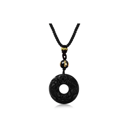 PUTUOSHANWENCHUANG Chalcedony Necklaces Unisex