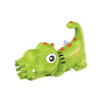 Teacher Lin 10 Hole Bubble Blower Cute Cartoon Animal Gatling Bubbles Gun Bubble Machines